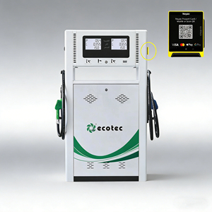 Distributeur de carburant en libre-service Ecotec <span class=keywords><strong>à</strong></span> double buse avec système Nayax POS 45LPM 220V certifié UL/ATEX - Product Image 1