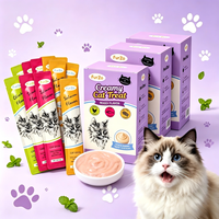 FurZo Friandises pour chats en bâtonnets, sans céréales, riches en protéines, pour la santé de la peau et du pelage, pâte de viande, 15g, 50 pièces/boîte, vente chaude