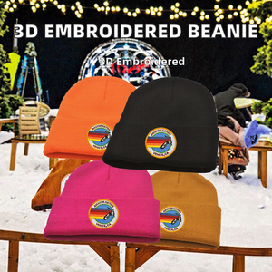 <span class=keywords><strong>Bonnet</strong></span> en laine mélangée tricoté Aviator pour l'hiver, avec broderie 3D et motif imprimé, pour le <span class=keywords><strong>ski</strong></span> en extérieur, unisexe <span class=keywords><strong>adulte</strong></span> - Product Image 2