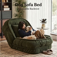 Lit pour chat extra large orthopédique, écologique et durable, avec housse en velours moelleux pour chiens géants et adultes, vente en gros