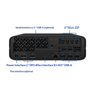 เวิร์กสเตชันเดสก์ท็อป <span class=keywords><strong>HP</strong></span> <span class=keywords><strong>Z2</strong></span> G9 <span class=keywords><strong>Mini</strong></span> Z2G9Mini พร้อม CPU Intel I7-14700 แรม 8GB SSD 512GB - Product Image 4