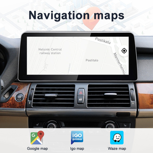 STWEI ระบบ Android ใหม่ ID6 ID7 ID8 UI 12.3 นิ้ว รองรับ Wireless Carplay AUTO สำหรับ BMW X5 E70 X6 E71 เครื่องเล่นวิดีโอในรถยนต์ ระบบนำทาง GPS - Product Image 4