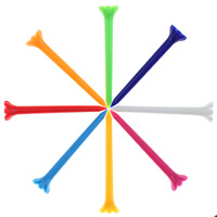 7 Prong en plastique, porte-boules de Golf, accessoires