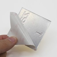 Autocollant en aluminium plaqué or rose de haute qualité, personnalisé, brillant, gaufré 3D, avec gravure sur le thème de l'ange, pour Noël