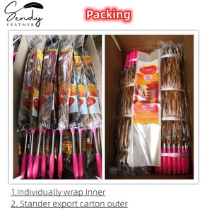 Bán Sỉ Khăn Lau Bụi Lông Gà Trống Khăn Lau Bụi Lông Gà Trung Quốc Có Tay Cầm Bằng Thép Không Gỉ Để Làm Sạch Nhà Cửa - Product Image 6