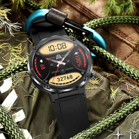 Montre connectée 1,6 pouce, écran rond 400*400, appels, fréquence cardiaque, haut-parleurs Hi-Fi, étanche IP68, suivi sportif, Smartwatch T30