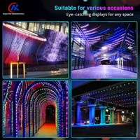 Source lumineuse ponctuelle pour éclairage architectural et décoratif, extérieure, étanche, DC24V, DMX512, modèle d'ingénierie