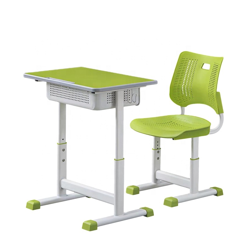 School Furniture Height Adjustable School Sets Primary Student Desk and Chair