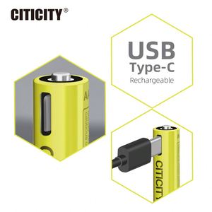 CITICITY Gran Stock de Celdas Recargables AAA de 1.5V 600mAh Pre-Cargadas con Baja Autodescarga, Embalaje Personalizado Disponible - Product Image 6