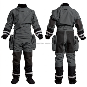 Traje <span class=keywords><strong>de</strong></span> Rescate Impermeable y Ligero, Ajuste Ergonómico, Protección <span class=keywords><strong>de</strong></span> Rodilla <span class=keywords><strong>de</strong></span> Kevlar, Selladores SI-TECH, Cierre <span class=keywords><strong>de</strong></span> Cremallera en <span class=keywords><strong>el</strong></span> Pecho - Product Image 3