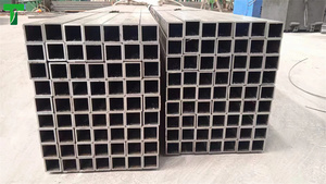 Sắt Đen A36 vuông rỗng phần SHS RHS CHS 6x6 4x4 vuông 75x75 Ống MS 20x20 ống thép vuông/Ống Hàn - Product Image 2