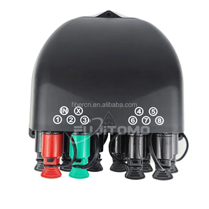 Boîtier de distribution de fibres optiques pré-connecté FUJITOMO 8 9 10 cœurs pour FTTx FTTh, extérieur, étanche IP68, type CAJA NAP - Product Image 2