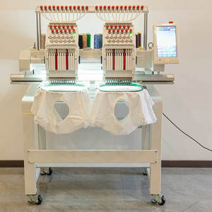 Máquina de Bordar de 2 Cabezas de <span class=keywords><strong>Segunda</strong></span> <span class=keywords><strong>Mano</strong></span> en Venta, Máquinas de Bordar Usadas, Máquina de Bordar de 2 Cabezas - Product Image 3