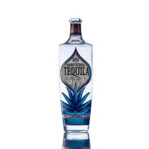 750ml cheap price manufacture of liquor glass bottles tequila spirits with private label