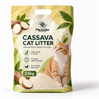 Promotion : Litière pour chats à base de manioc, de bentonite et de tofu