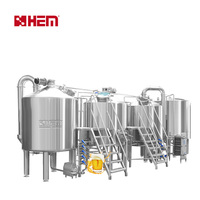 Machine de brassage industrielle automatique Hermann 1000L, équipement de brasserie, pompe pour la fabrication de bière, garantie de 3 ans