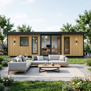 Casetta Prefabbricata per Ospiti da Giardino, Cabina Modulare a Installazione Rapida, <span class=keywords><strong>Sala</strong></span> Ricevimenti Senza Necessità di Costruzioni Pesanti, Uso Esterno - Product Image 4