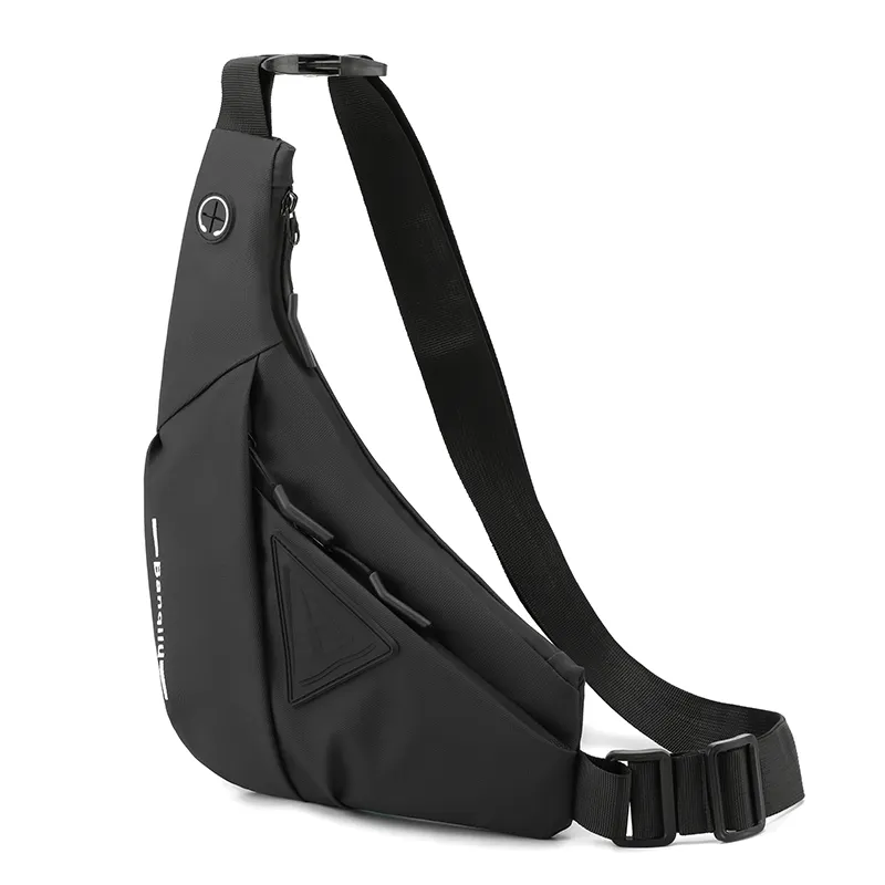 Remoid New Wholesale Sports Crossbody Back Pack Custom Logo Mens Chest Bag Anti Theft Waterproof Shoulder Sling Bag For Men