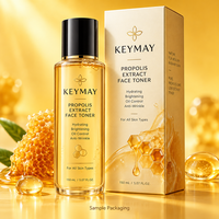 Tonique Visage à l'Extrait de Propolis Hydratant Éclaircissant Régulateur de Sébum Apaisant Liquide Marque Privée Fabricant OEM ODM Vente en Gros
