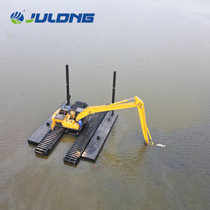 Excavatrice amphibie portative pour le dragage de canal et le renfort de berge - Product Image 4