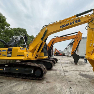 Excavatrice Komatsu PC200/PC360-7/PC400-7 d'occasion pour travaux de construction lourds et exploitation minière, incluant moteur, boîte de vitesses et pompe hydraulique - Product Image 1