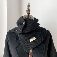 Écharpe cache-cou en tricot pour femme, douce et chaude, confortable, à enfiler, style tour de cou, pour l'automne et l'hiver, usage quotidien décontracté, OEM/ODM