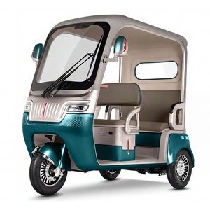 Triciclo Eléctrico Veloce Air con Carrocería Abierta, Parabrisas, 600W, Scooter de 3 Ruedas para Pasajeros, para Recorridos Escolares, Carga de 300 kg - Product Image 2