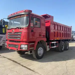 티퍼 트럭 섀먼 F3000 트럭 6x4 중국에서 중고 덤퍼 트럭