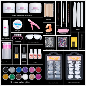 <span class=keywords><strong>Kit</strong></span> de manicura acrílica, 12 colores, purpurina, polvo, decoración, pincel, herramienta artística <span class=keywords><strong>para</strong></span> <span class=keywords><strong>uñas</strong></span> <span class=keywords><strong>para</strong></span> <span class=keywords><strong>principiantes</strong></span> - Product Image 3