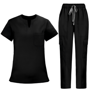 Uniforme Médico Unisex con Letras Bordadas, Transpirable, de Secado Rápido, para Instituciones Médicas y Estéticas - Product Image 1