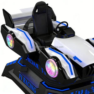 Simulateur de course automobile dynamique 9D VR F1 nouvelle maison et jeu intérieur en métal PC VR pour centre commercial et parc d'attractions - Product Image 4