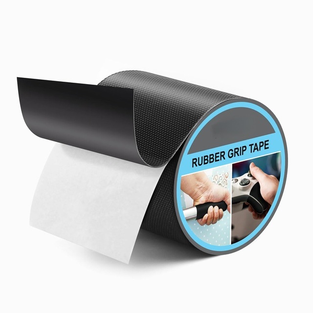 Wholesale Price Custom Logo PU Leather Rubber Grip Tape Ultra Strong Waterproof Anti Slip Acrylic Single Sided Bathroom Use