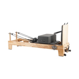 Evolved Reformer Pilates Equipment Logo Maquina Para Pilates Reformer Luxury Wholesale Reformer En Madera En Colores Distintos - Product Image 2