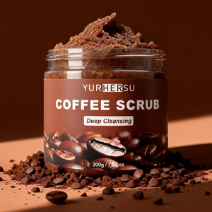 Scrub Corpo al Caffè Arabica Naturale all'Ingrosso, Esfoliante per Pelle Liscia, Polvere di Chicchi di Caffè, Olio di Cocco, per Tutti i Tipi di Pelle, OEM/ODM - Product Image 1