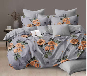 Copripiumino in poliestere 100% in stile moderno con federa Queen King Size trapunta stampata - Product Image 3