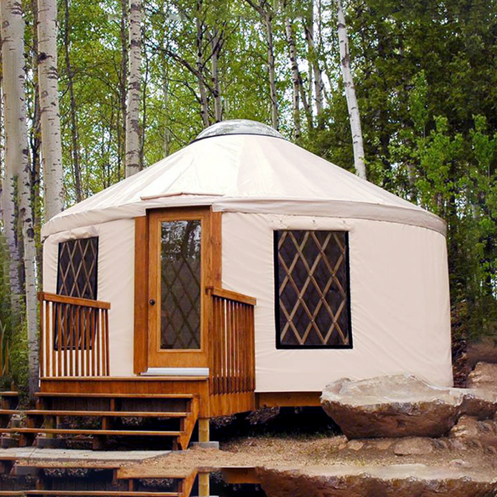 Source Traditional Outdoor Wood Mongolian Ger Yurt Tent on m.alibaba.com