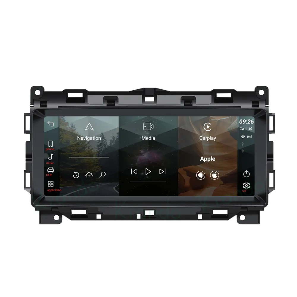 Krando Unidade Principal Android 11.0 10.25 "Autoradio Multimedia Car Player Para Jaguar XF XE F-pace 2016-2019 Sistema de Navegação
