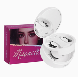 Aesphylash Handmade Soft Magnetic <b>Eyelashes</b> Kit Easy Use No Glue Reusable Natural Wholesale Logo C Curl 6 <b>Magnets</b> 0.07MM - Product Image 1