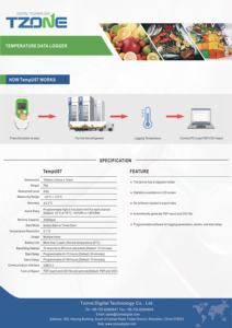 Registrador de datos de temperatura USB con informe PDF/<span class=keywords><strong>CSV</strong></span> Tzone New Temp U07 Grabador de temperatura multiuso - Product Image 6