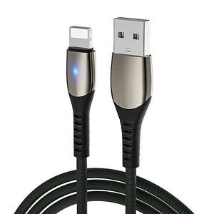 <span class=keywords><strong>สาย</strong></span>เคเบิลไนลอนถักข้อมูล<span class=keywords><strong>สาย</strong></span><span class=keywords><strong>ชาร์จ</strong></span>เร็วสายเคเบิลชนิด C สำหรับ iPhone Android Samsung - Product Image 5