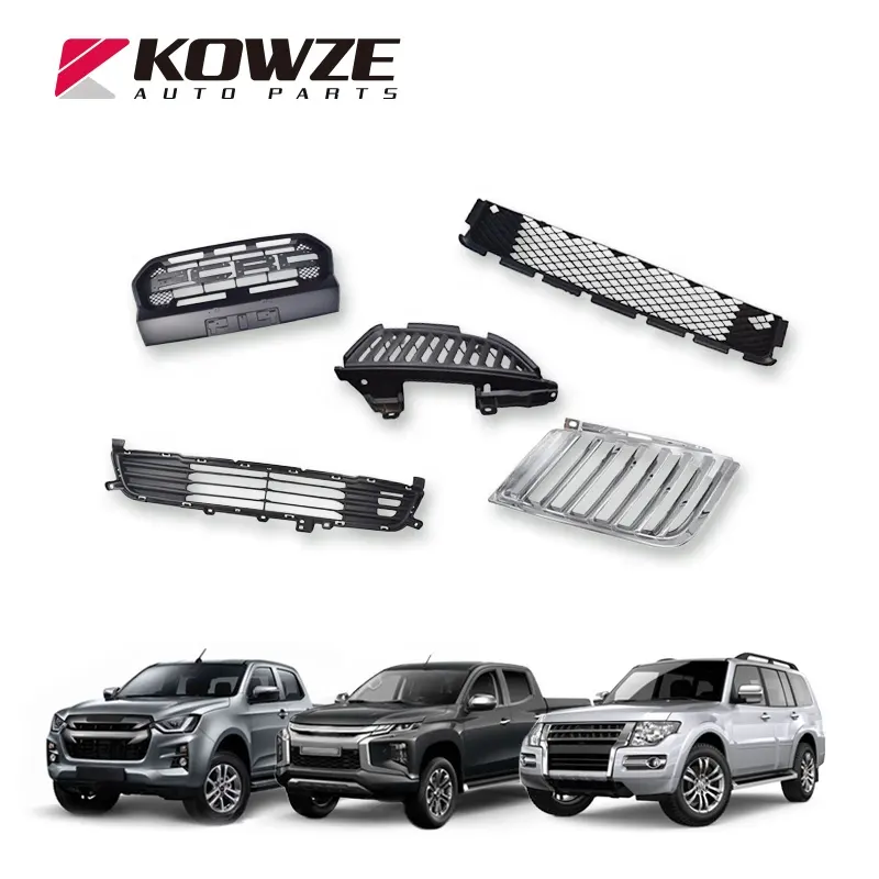 Kowze Wholesaler Good Price Other Body Parts Front Car Grills Auto Grille Radiator Grille for Toyota New Prado Body Kit