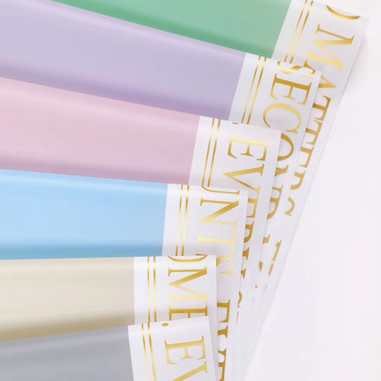 Colorful Golden Record Packaging Paper for Product Presentation