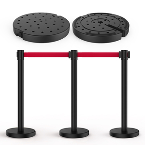 Foule Ligne Queue Contrôle Trafic Classique Stand Post Q Manager Tapis Rouge Corde Poteaux Car Show Barrière Stanchions - Product Image 1