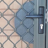 Maille en métal déployé en aluminium perforé avec personnalisation en usine avec soudure pour rideau de fenêtre et rénovation
