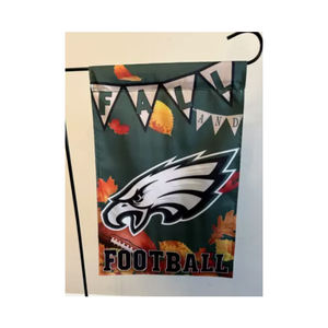 Venta caliente personalizado 12 pulgadas x 18 pulgadas Philadelphia Hawks patio jardín bandera águilas bandera - Product Image 1