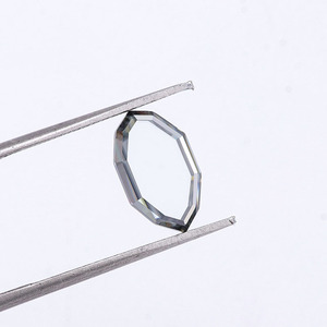 Nueva Llegada, Gemas con Corte Retrato Especial, 5*10mm, Diamantes Sintéticos Blancos, Piedras de Moissanita Sueltas y Pulimentadas - Product Image 3