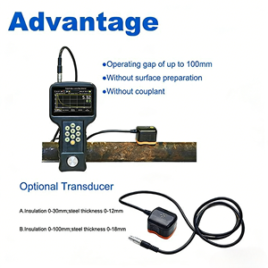 Détecteur de défauts portable GR1437 à ultrasons et à courants de Foucault pulsés pour l'inspection des tuyaux métalliques - Product Image 5