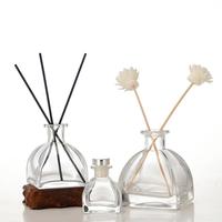 Bouteille diffuseur en verre écologique et recyclable avec bouchon en liège, 50 ml, 100 ml, 150 ml, 250 ml, pour aromathérapie et désodorisant d'ambiance