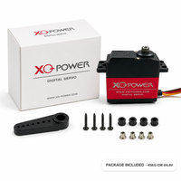Servomotor de 40KG de Alto Torque, Servo Digital XQ POWER XQ-S3240M con Engranaje de Titanio, Resistente al Agua, para Brazo Robótico, Coche RC, Venta al Por Mayor OEM 6.8V