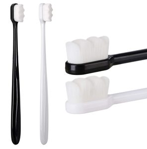 Brosse à dents en plastique/nylon écologique de haute qualité extra douce pour les gencives sensibles et les dents, avec 20 000 poils ultra doux, pour usage domestique - Product Image 1